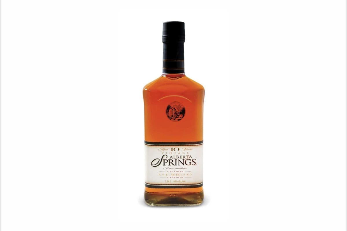 Alberta Springs 10 Years Whiskey 750ml (1 x 750ml)