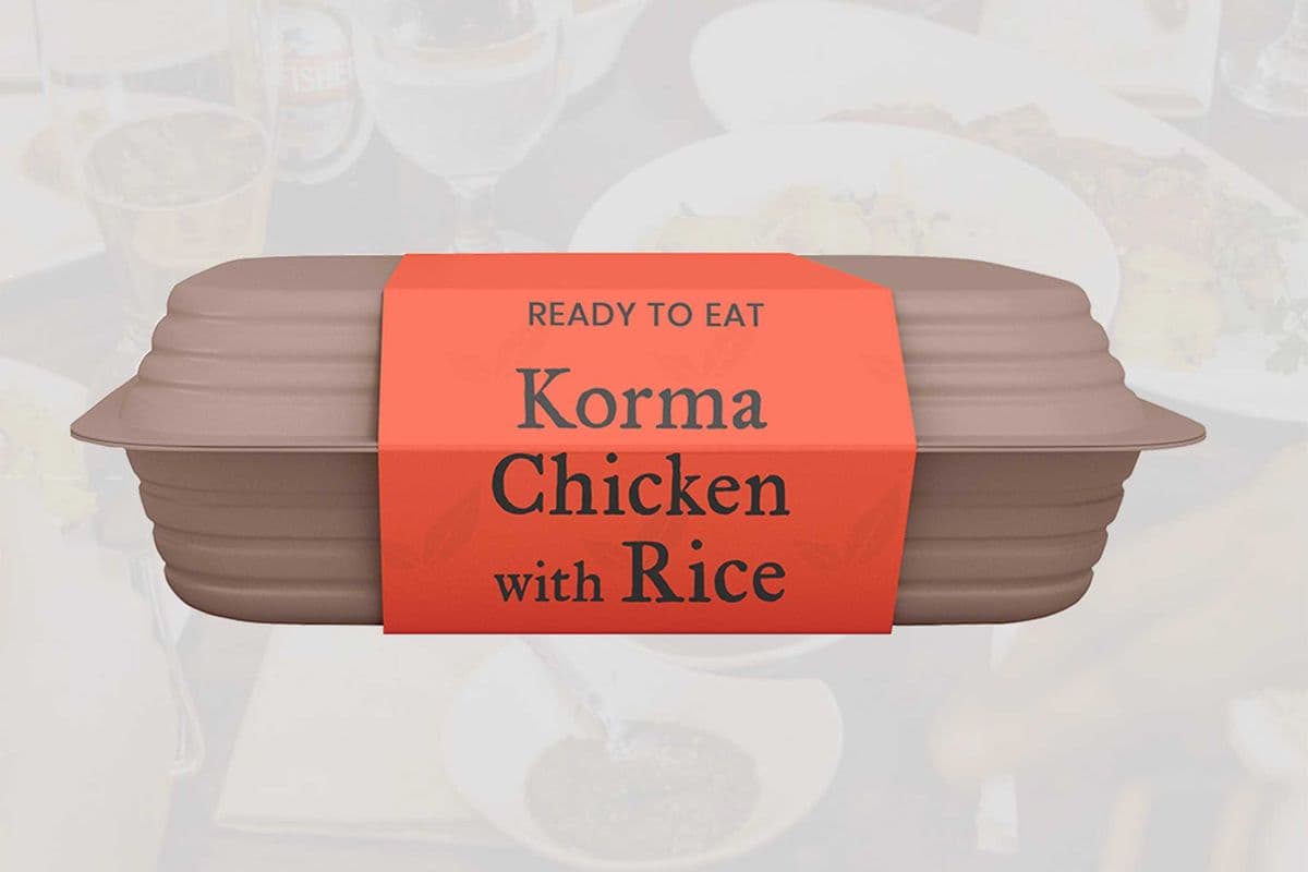 Korma Chicken with Rice (Cold)