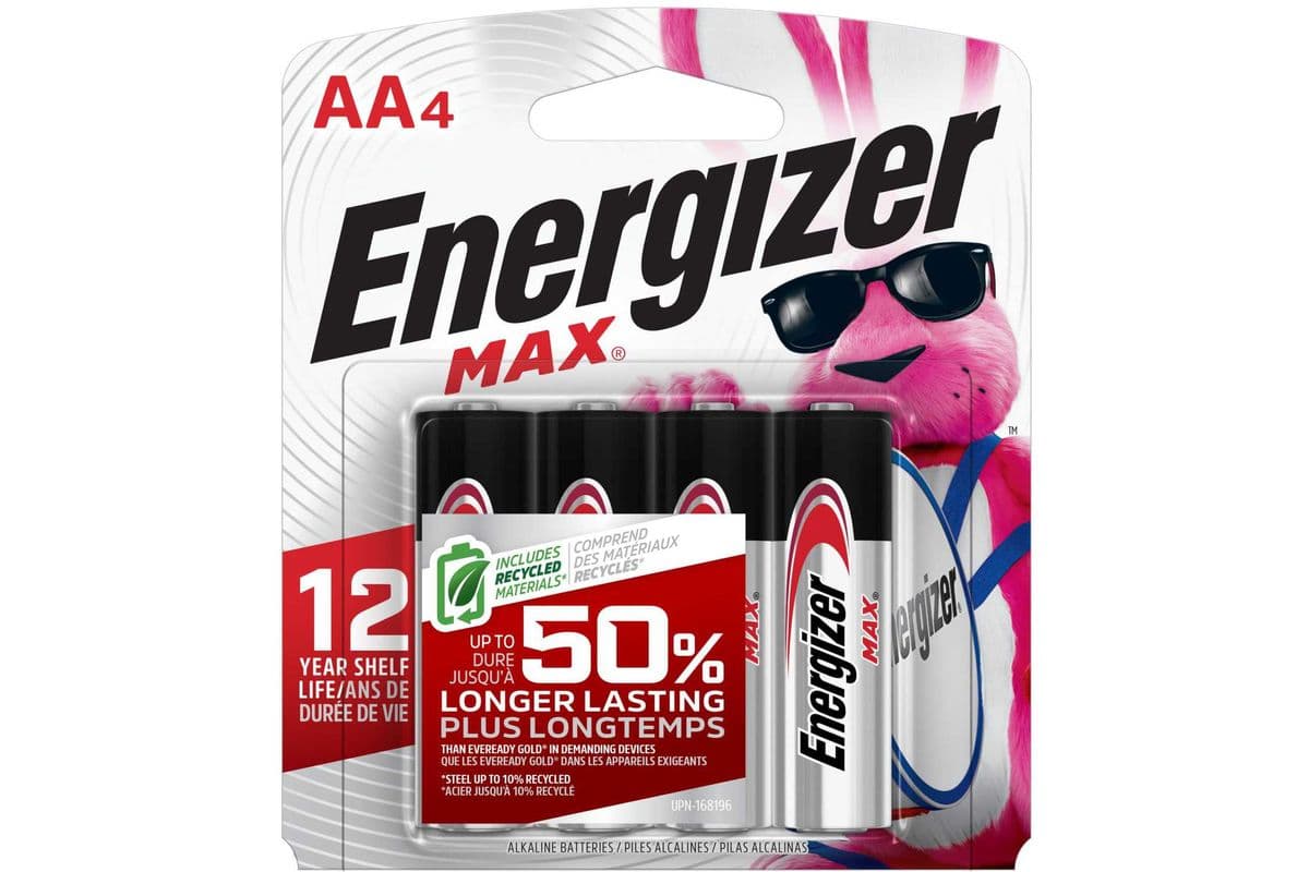 Energizer Max AA Battery (4 pk)