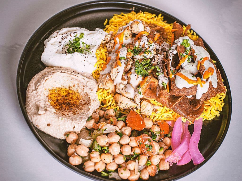 Two Protein Options Platter