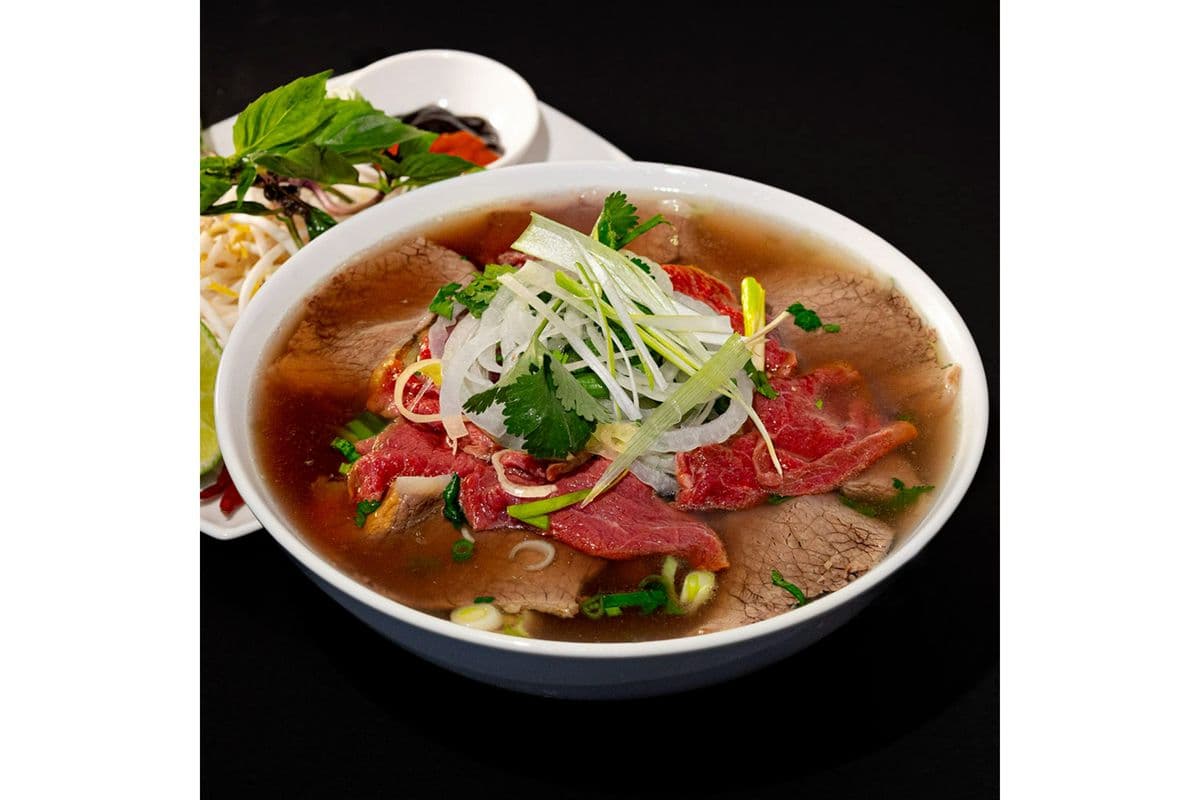 PHO5. Rare Beef and Beef Brisket Noodle Soup | Phở Tái Nạm