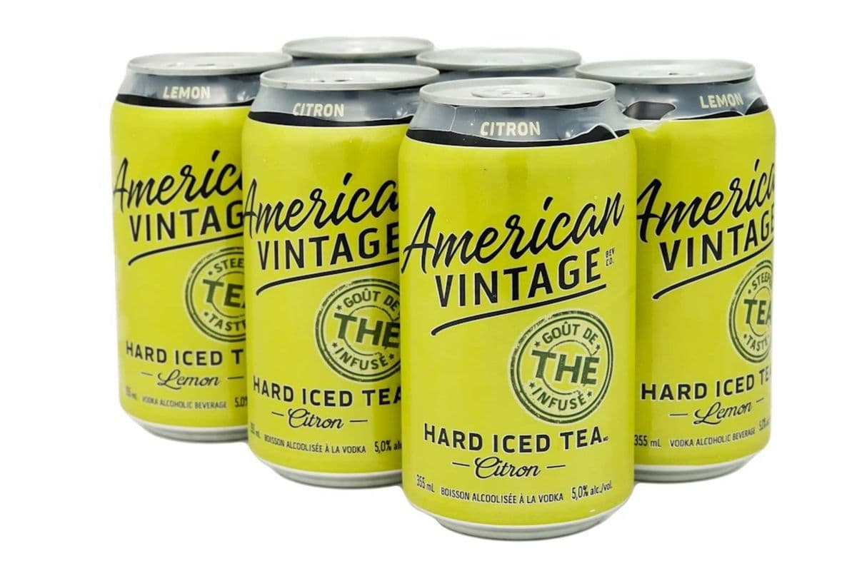 American Vintage Hard Iced Tea (6 x 355 ml Cans)