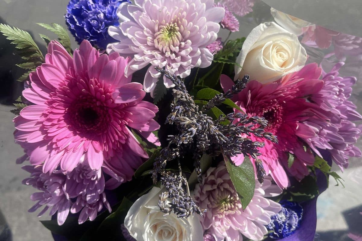 Purple Mix Bouquet - Large