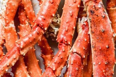 Cooked Jumbo King Crab Legs (0.75 lb)