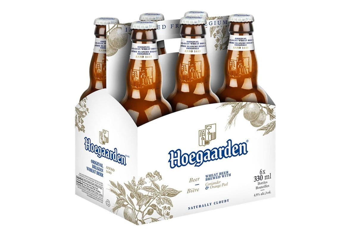 HOEGAARDEN 6 BOTTLES 330 ML (1 x 330 ML)
