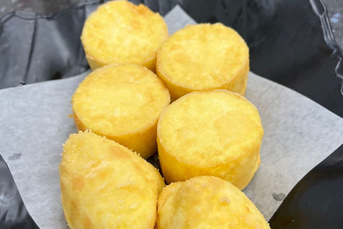 Deep-Fried Spicy Yummy Egg Tofu (Smooth)
