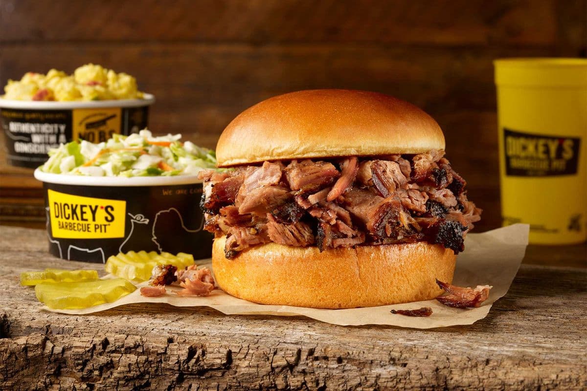 Beef Brisket Slice Sandwich