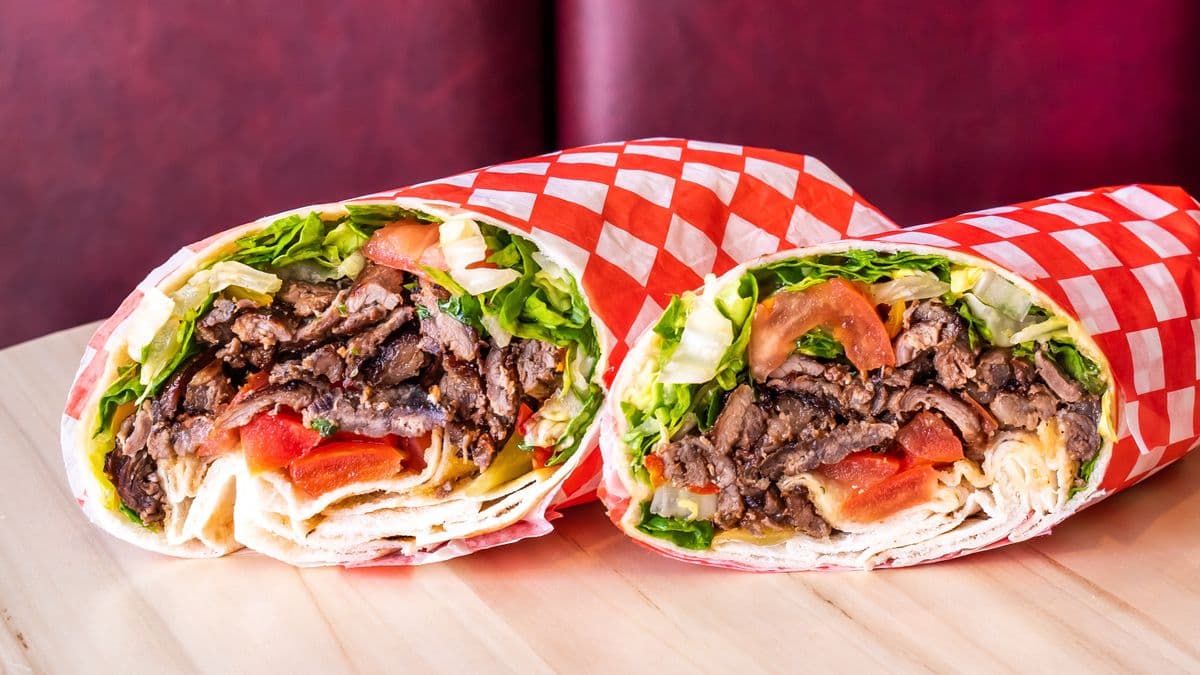 Lamb and Beef Shawarma Wrap #3 (Premixed)