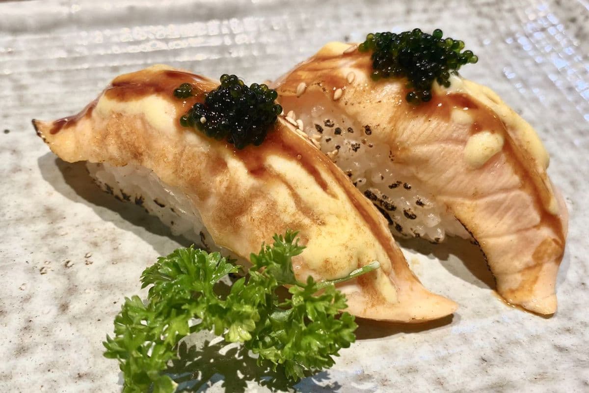 D11. Aburi Salmon Toro