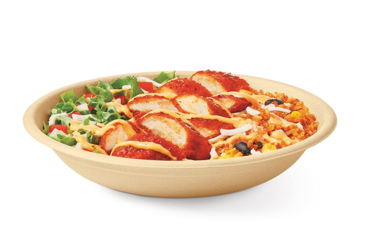 BBQ Slow-Cooked Chicken Loaded Bowl with Cheese