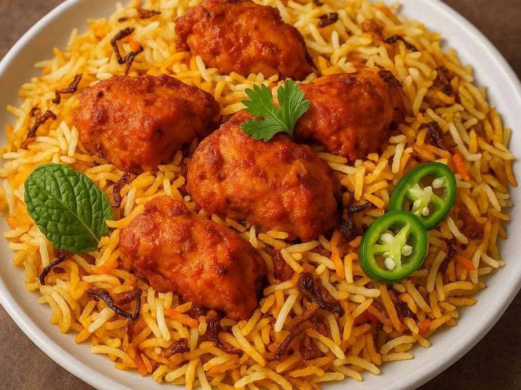 Chicken Biryani - Boneless/Tikka