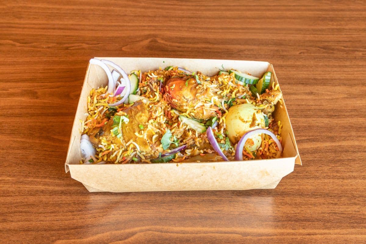 Tandoori Chicken Biryani (Bone-In, Halal)