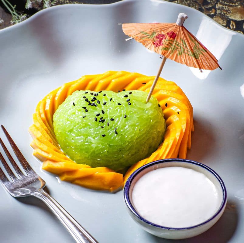Mango Sticky Rice / Riz Gluant À La Mangue