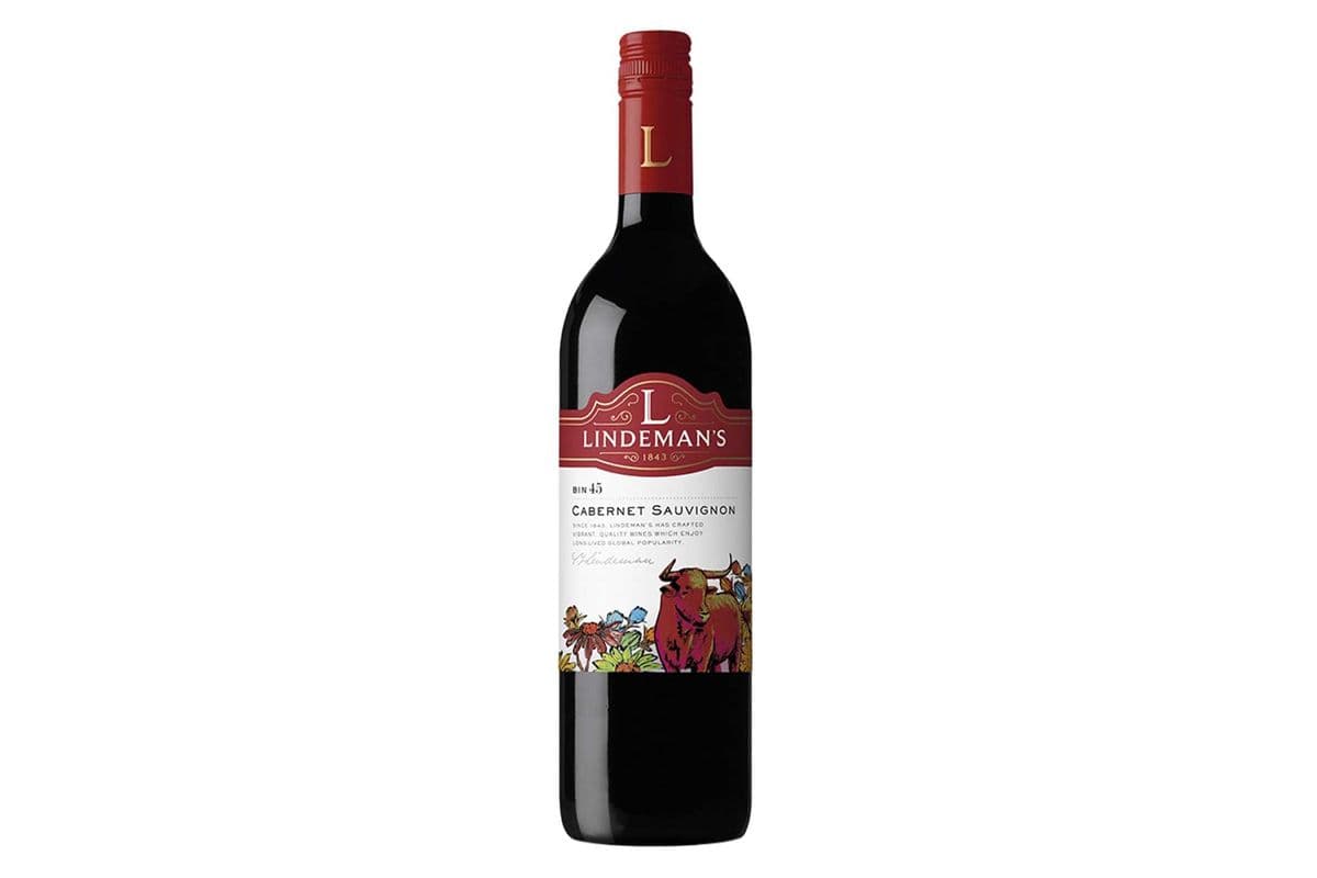 119628. LINDEMANS BIN 45 CABERNET SAUVIGNON (1 x 750ML)