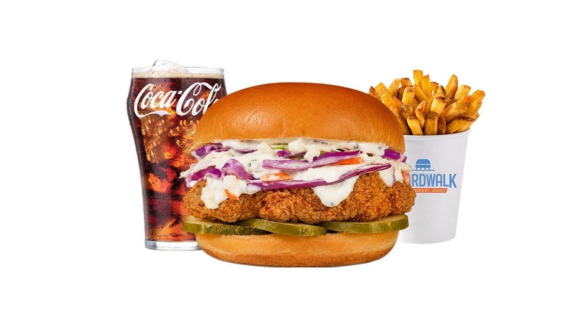 Boardwalk Bird Burger Combo