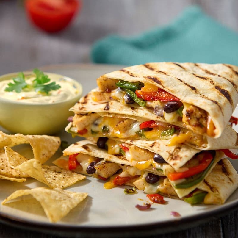 Meat Quesadilla / Quesadilla à la viande