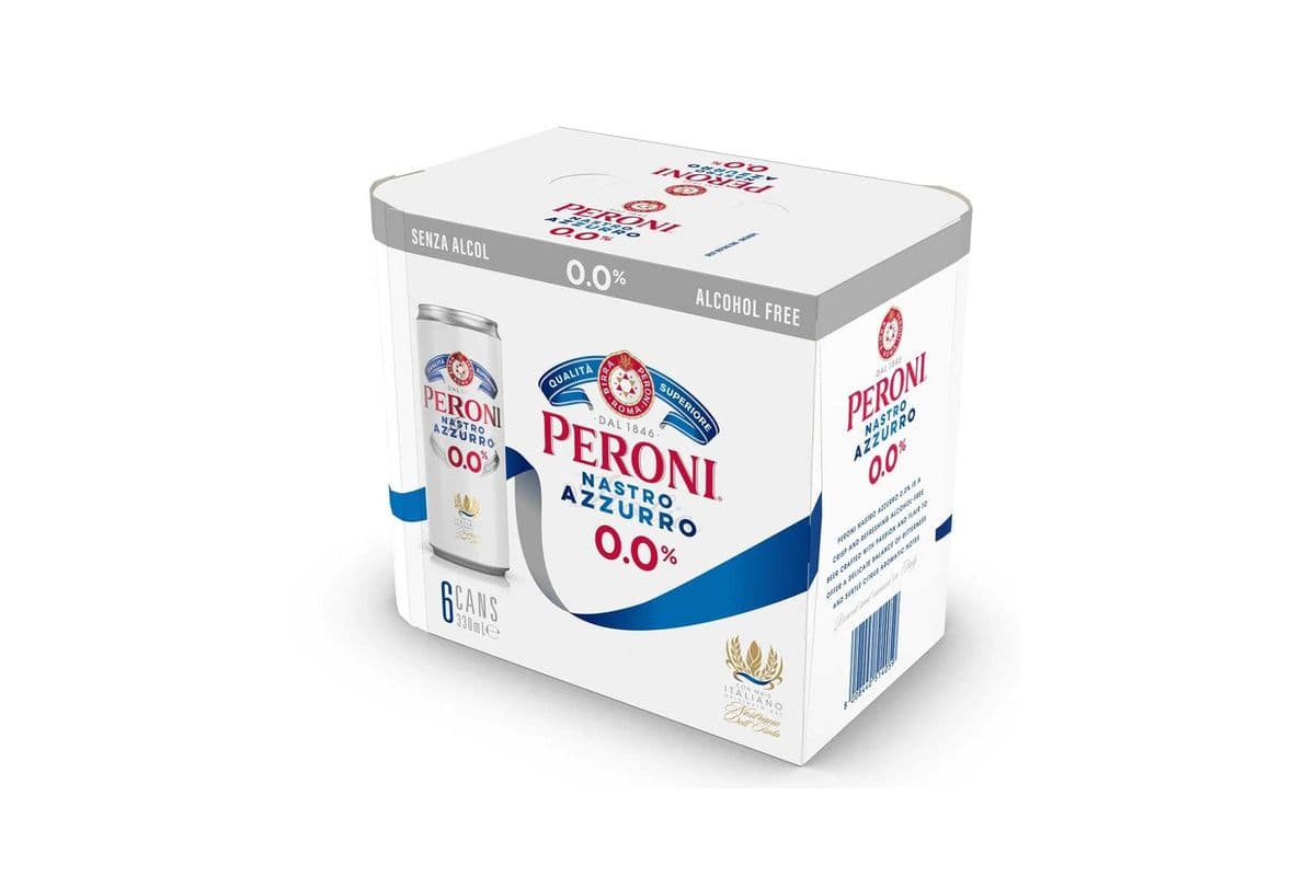 PERONI 0.0% (6 x 330ml x 6 Cans)