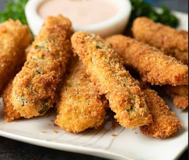High End Bistro Deep-Fried Pickles