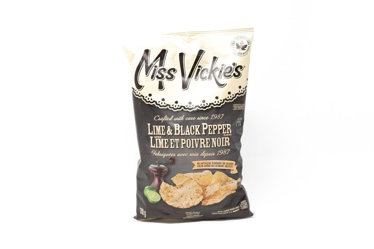Miss Vickie’s Lime et poivre noir / Miss Vickie's Lime & Black Pepper (200-220g)