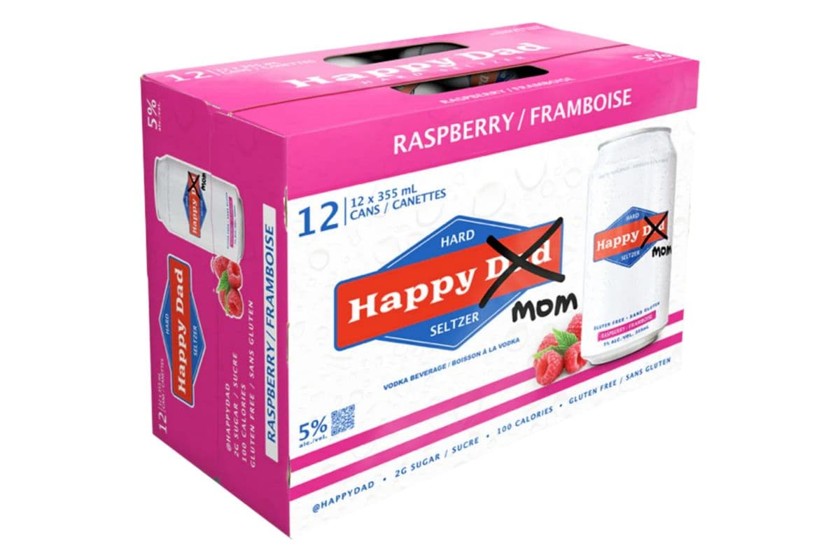 Happy Dad Raspberry (1 x 12 Pack)