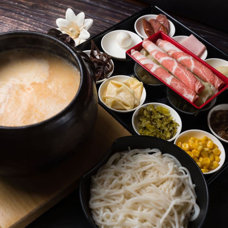 Coconut Curry Rice Noodle Soup
