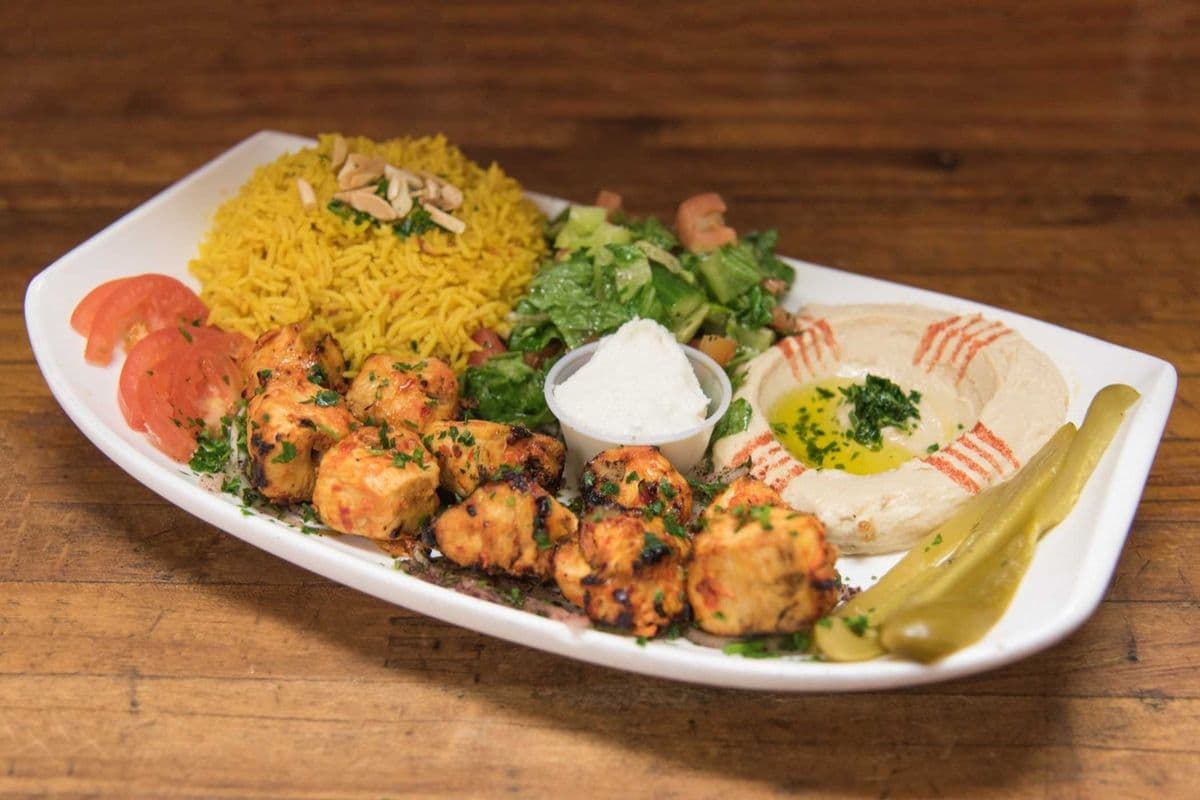 Chicken Tawouk Platter
