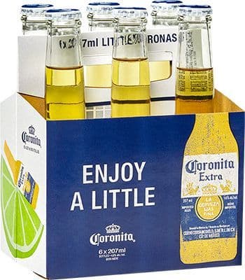 CORONA EXTRA CORONITA 6 BOTTLE (6 x 210mL)