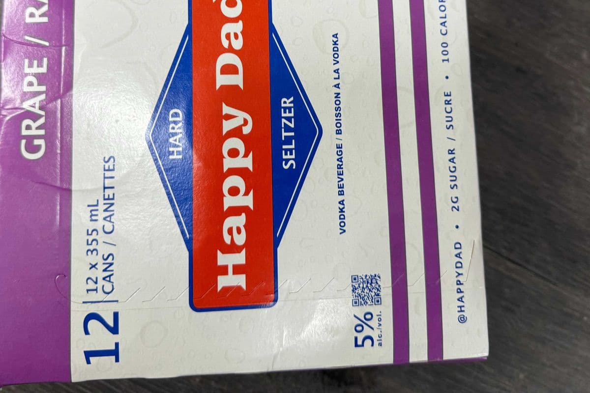 HAPPY DAD GRAPE (12 x 355ML)