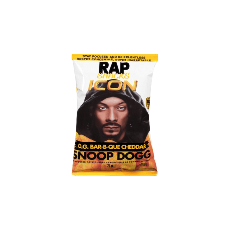 Rap Snacks Snoop Dogg BBQ Cheddar - USA (71g)