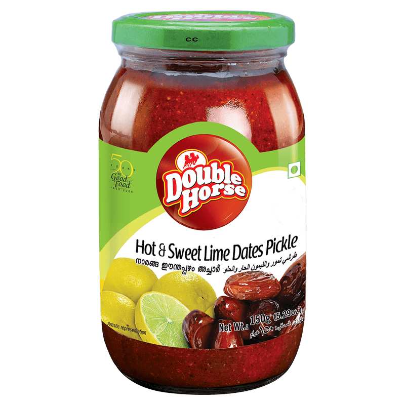 Double Horse Hot and Sweet Pickle (Achar) (400 g)