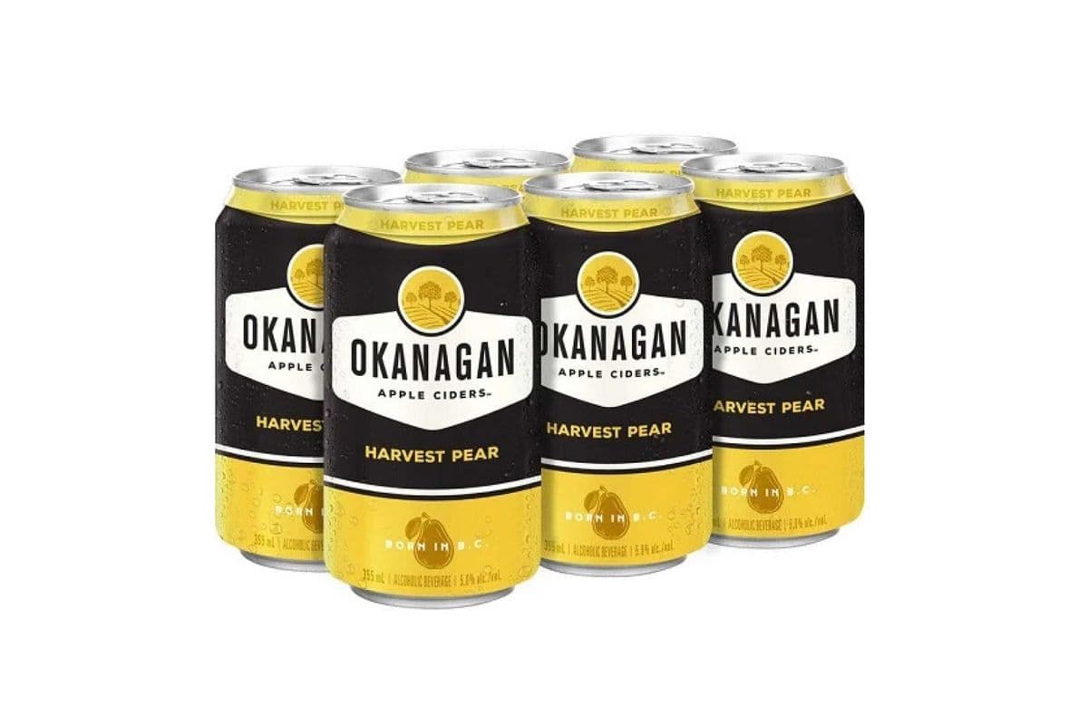 OKANAGAN PREMIUM HARVEST PEAR 6 CANS (1 x 355 ML)