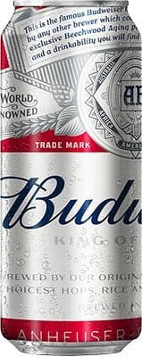 BUDWEISER TALL BOY CAN (740ml)