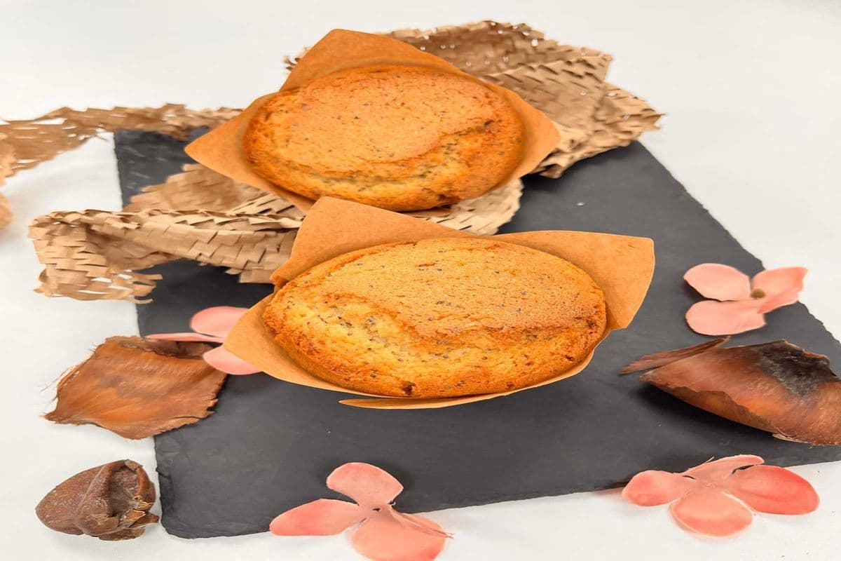 Gluten Friendly Lemon Poppy Seed Muffin