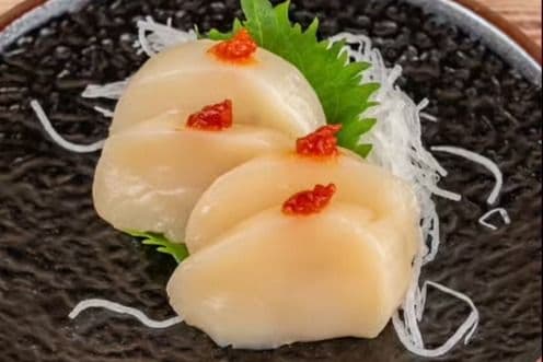 3 Pcs Hotate Sashimi (Big Scallops)