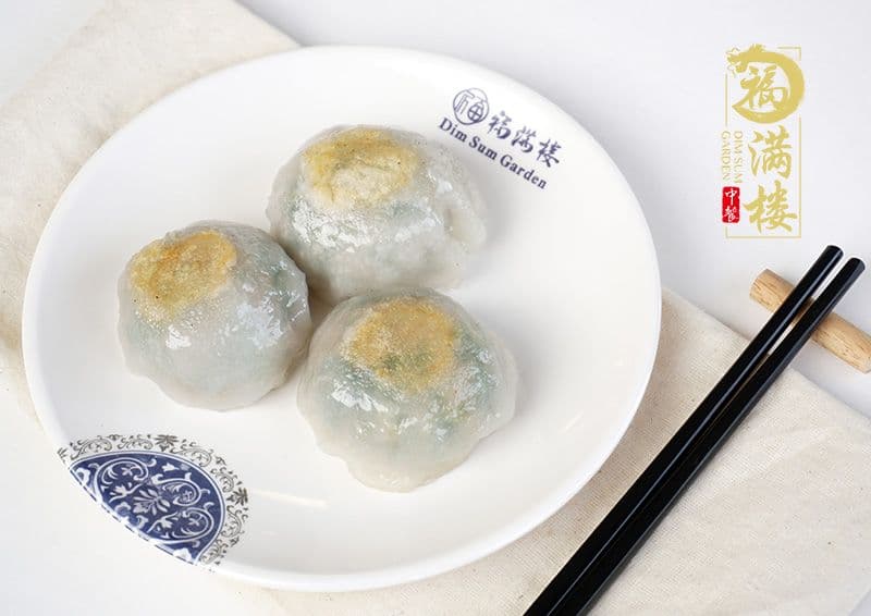 27. Pan-Fried Pork and Chives Dumplings (3 pcs)