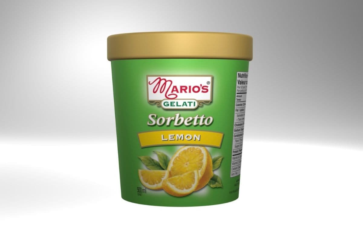Lemon Sorbetto (500 ml Tub)