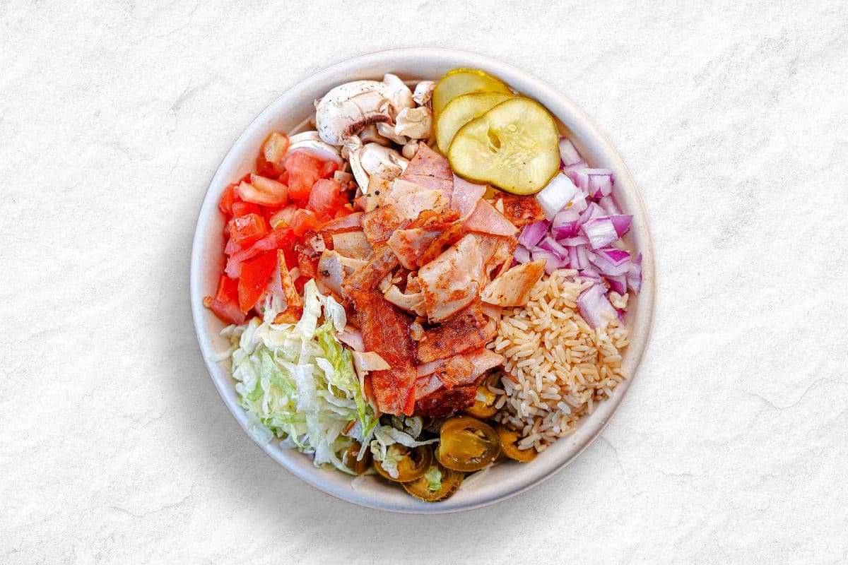 Regular - Jalapeno Club Rice Bowl (490 Cals)
