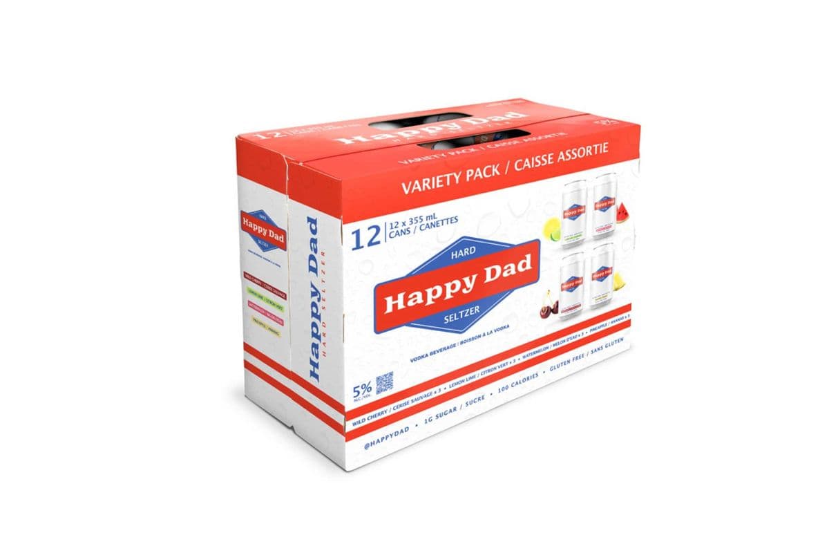 Happy Dad Variety Pack (12 pack)(355 ML) (1 x 12 PACK )