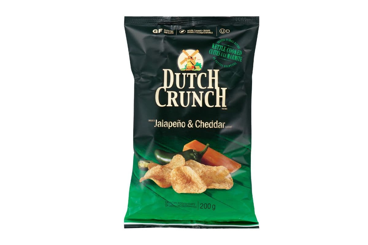 Dutch Crunch Jalapeno cheddar (200g) 77137 / Dutch Crunch Jalapeno Cheddar (200g) 77137