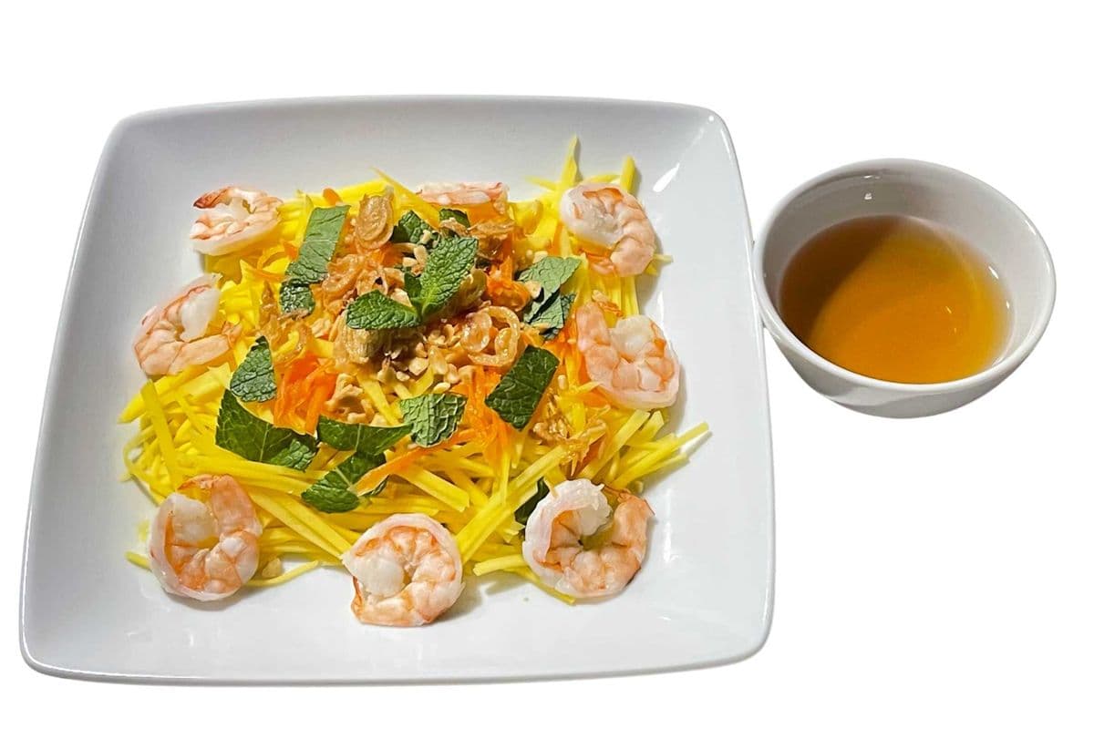 A7. Mango Salad with Shrimp