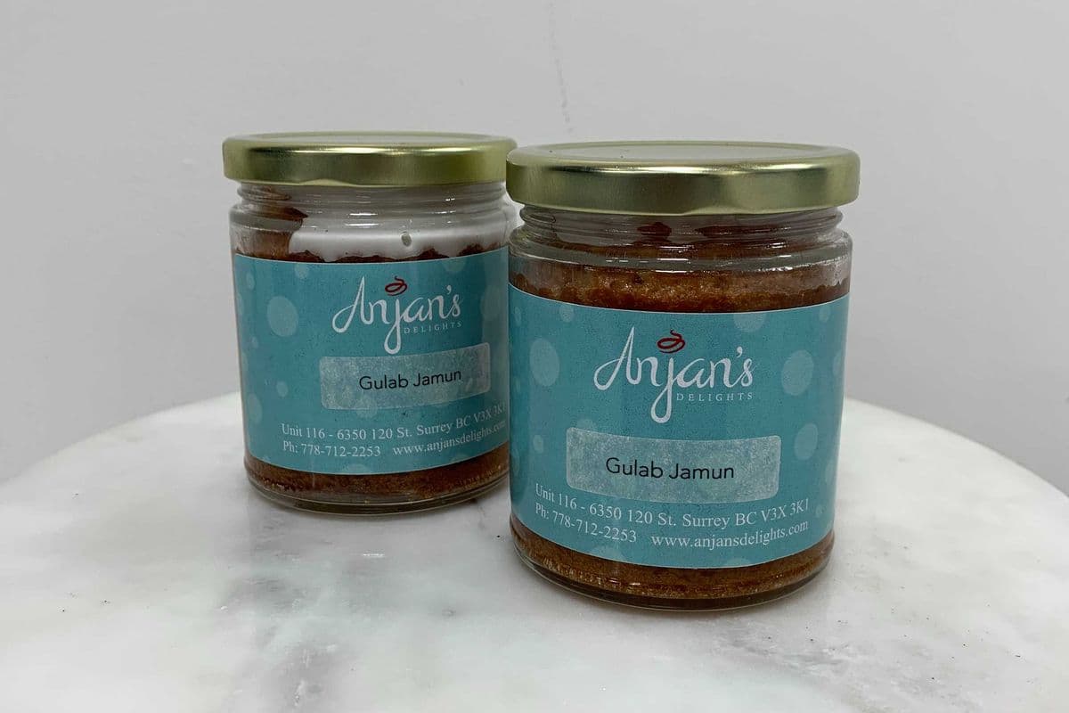 Gulab Jamun Cake Jar