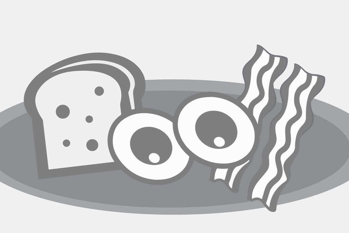 "Diner Plate" Big Breakfast XL