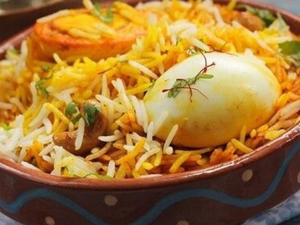 Egg Biryani Bucket