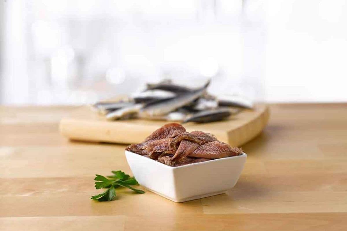 Anchovies On Side