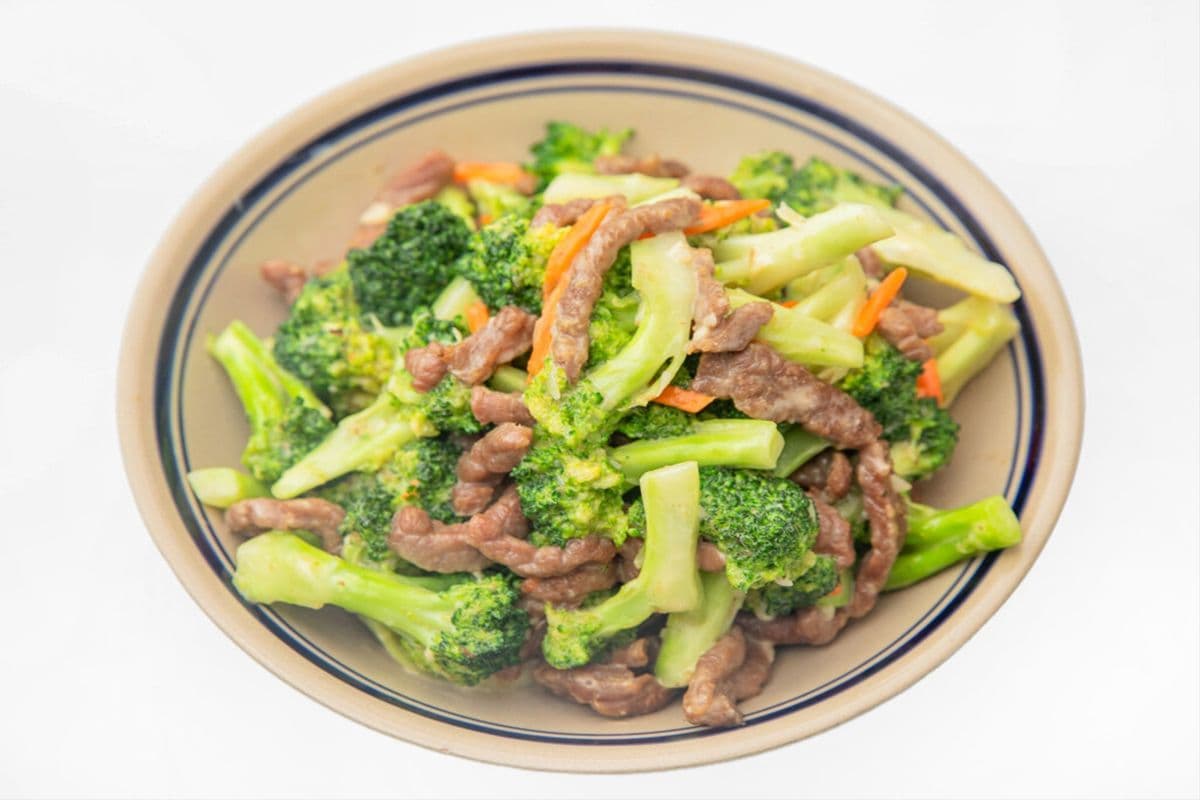 (西兰花炒牛肉) Beef Broccoli