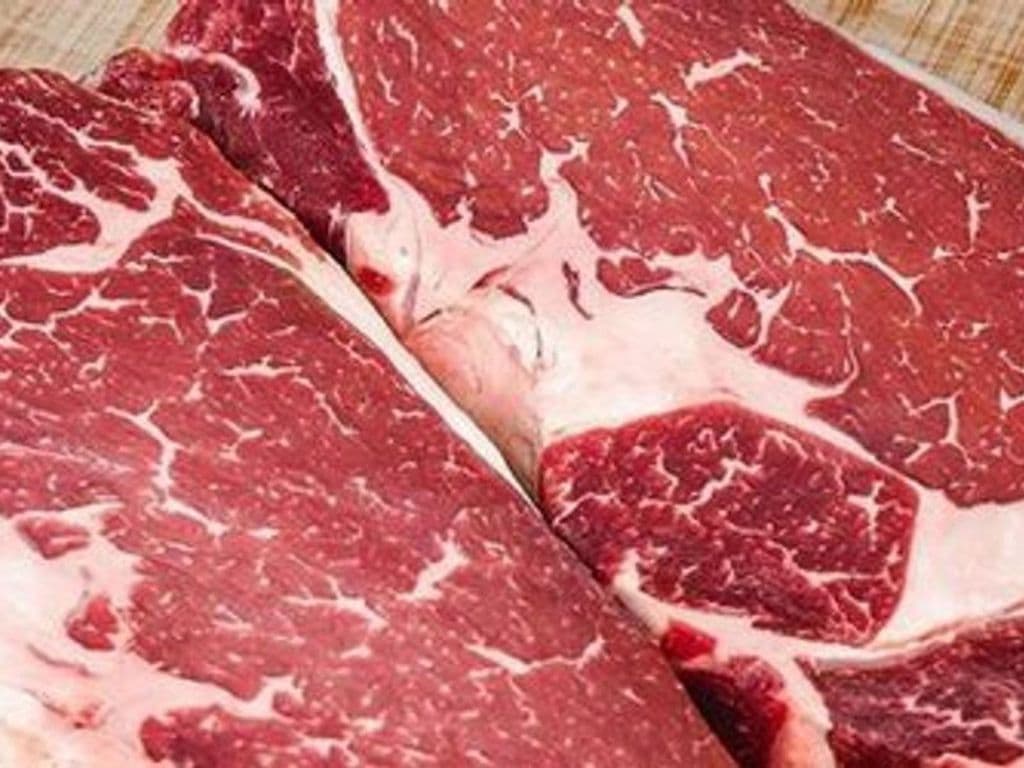 LOCAL GRASS FED Natural Grass Fed Beef Ribeye steak 12 oz (Fresh) (LOCAL BC MEAT) (BEST SELLER)