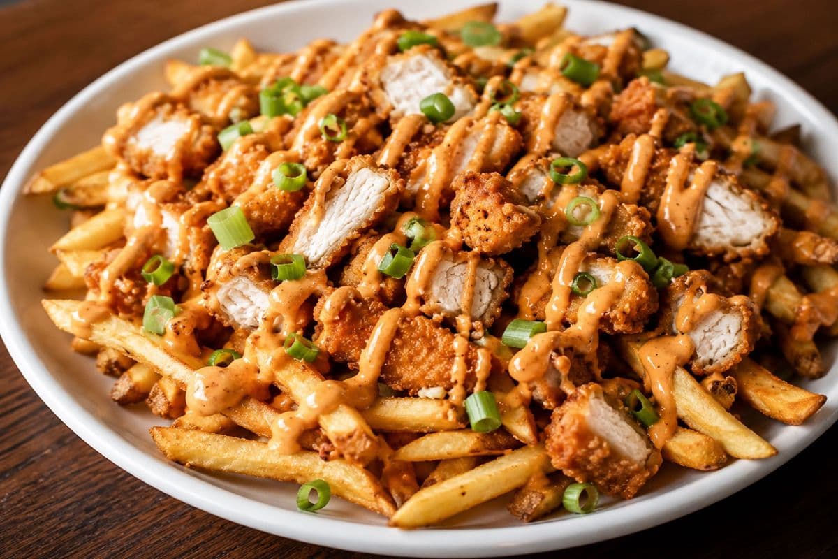 Crispy Chicken Stack