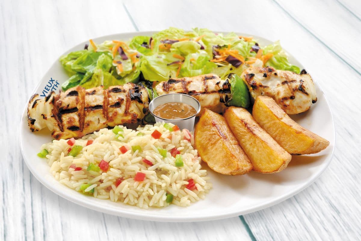 Brochette de poulet / Chicken Brochette