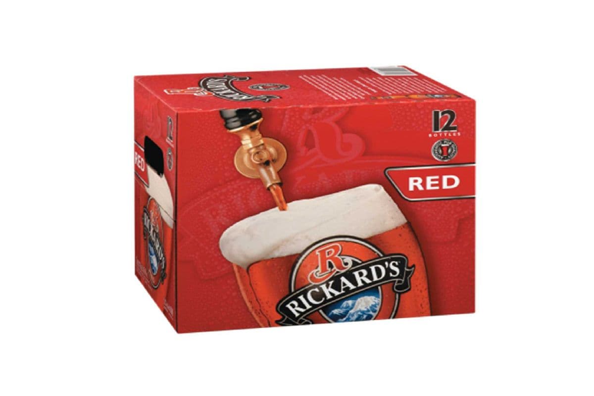 927236. RICKARDS RED (12 x 341ML (BOTTLES))