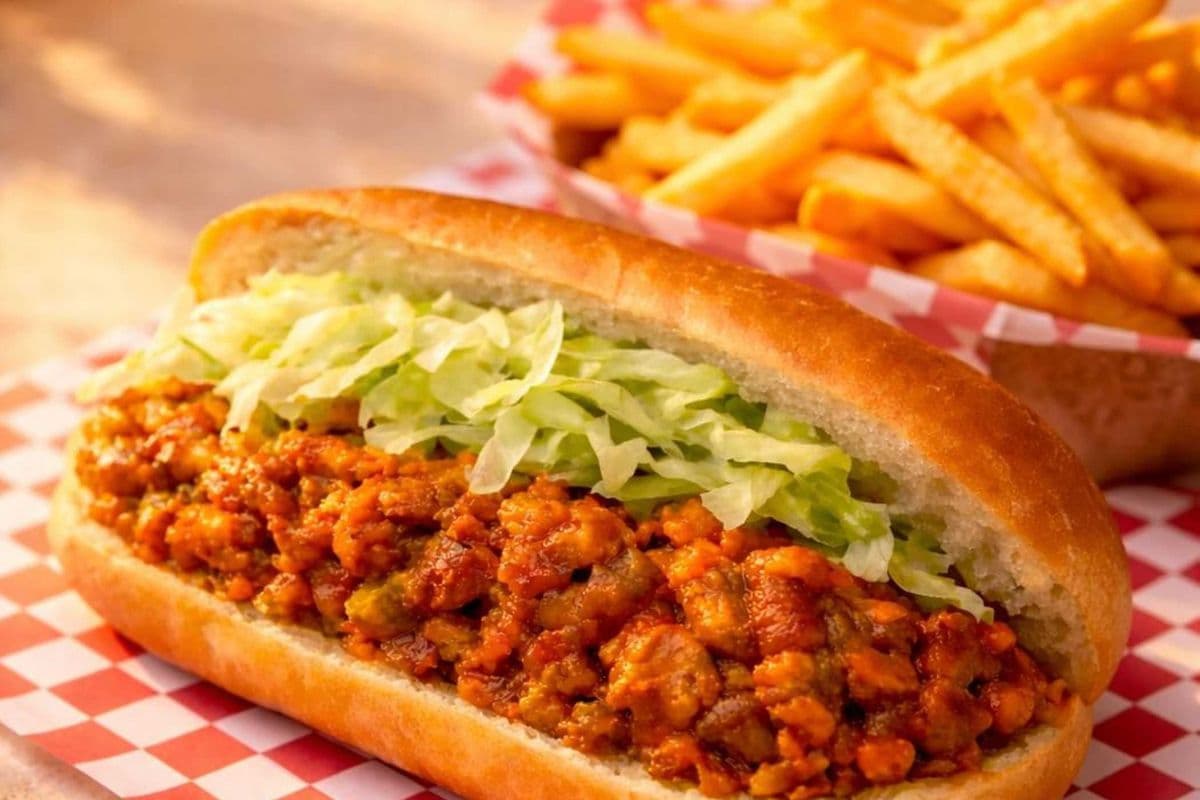 Chicken Chopped Cheese Combo